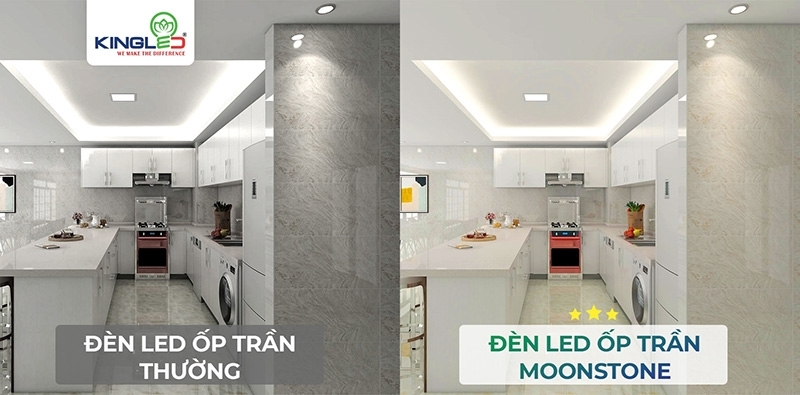 Đèn ốp trần Kingled đáp ứng tiêu chuẩn chiếu sáng Việt Nam TCVN 7114:2008